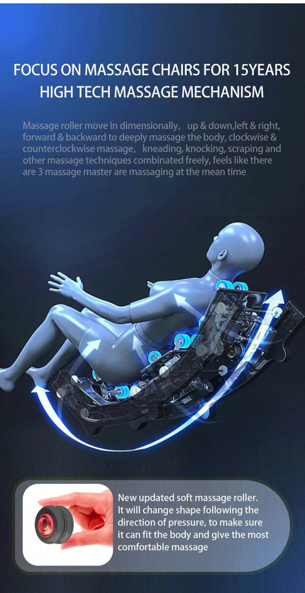 KaitoTech PulseLink 4D Massage Chair - Omega Lifestyles