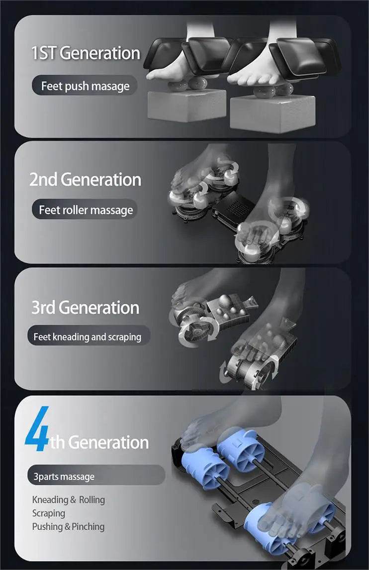 KaitoTech PulseLink 4D Massage Chair - Omega Lifestyles