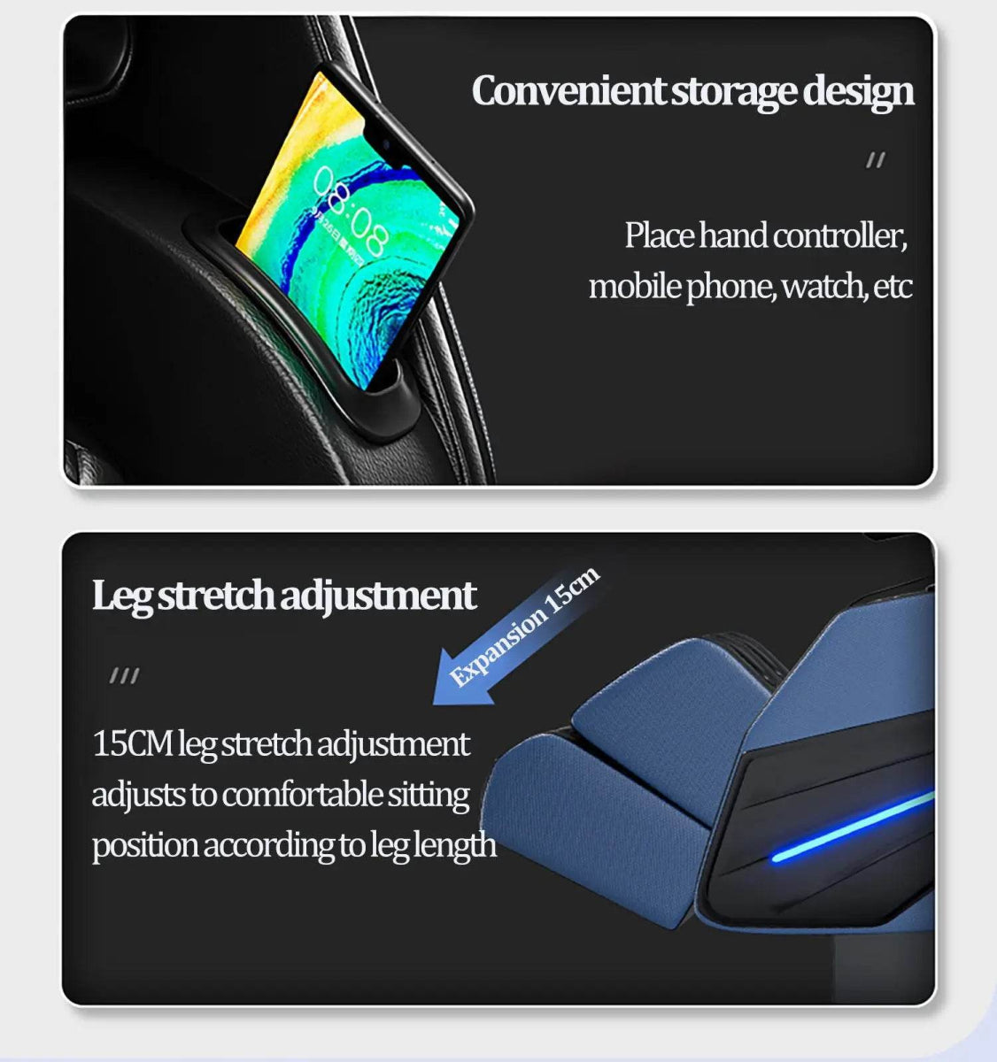 Kizuna HorizonScan 4D Full Body Massage Chair - Omega Lifestyles