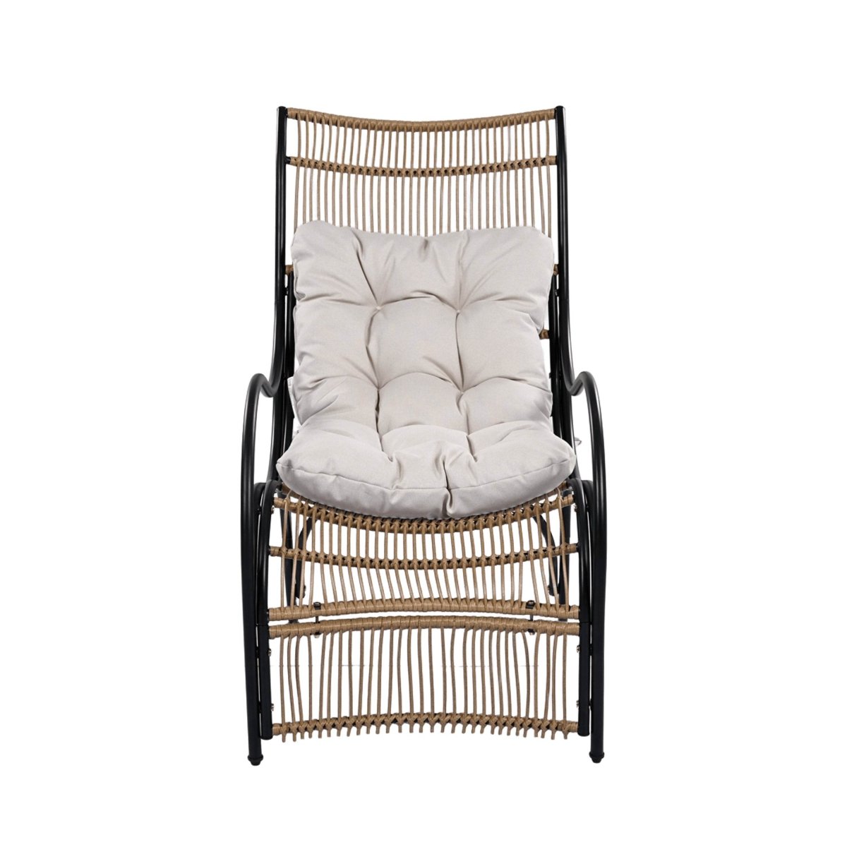 3-Piece Wicker Outdoor Patio Furniture Set With Cushions - Sleep Galleria