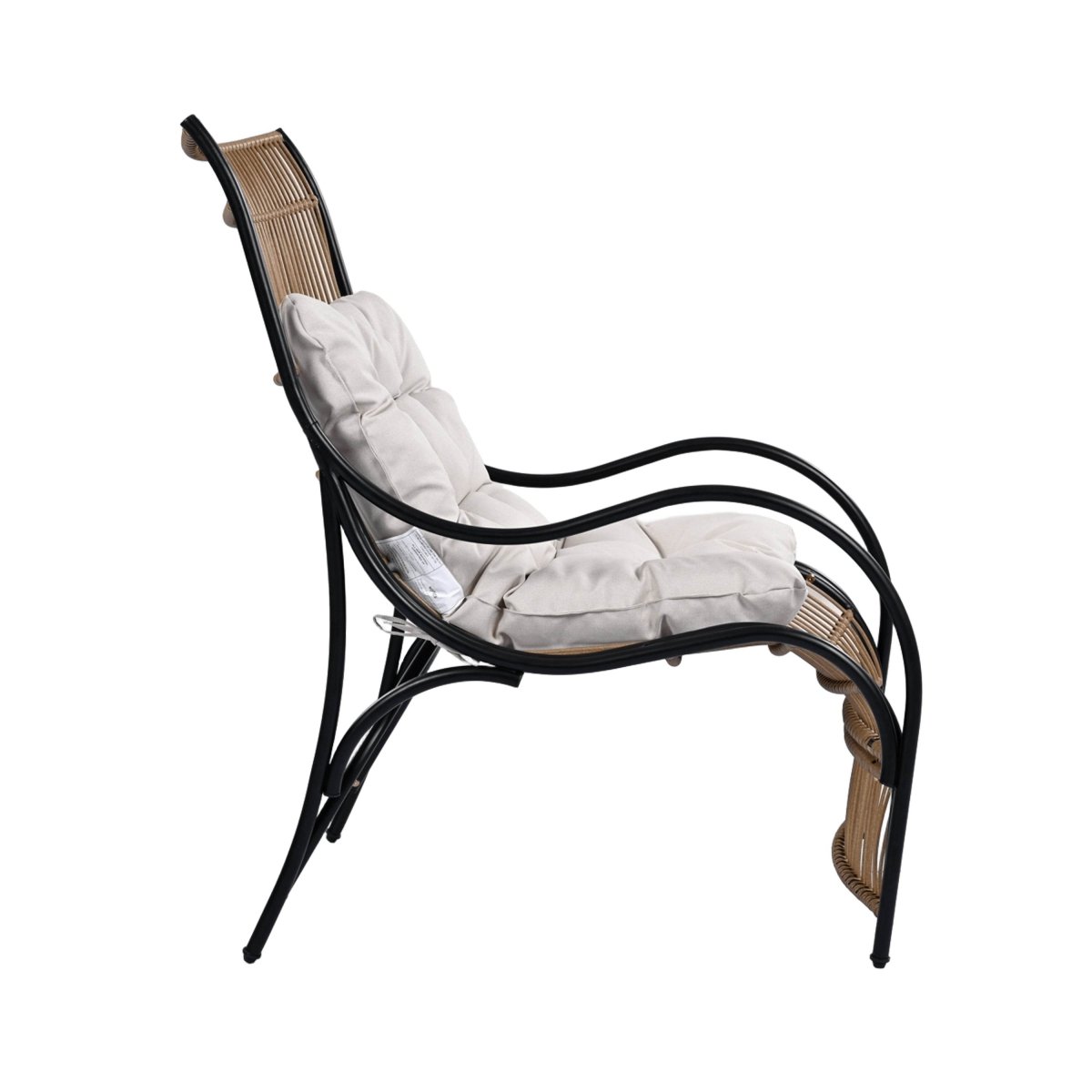 3-Piece Wicker Outdoor Patio Furniture Set With Cushions - Sleep Galleria