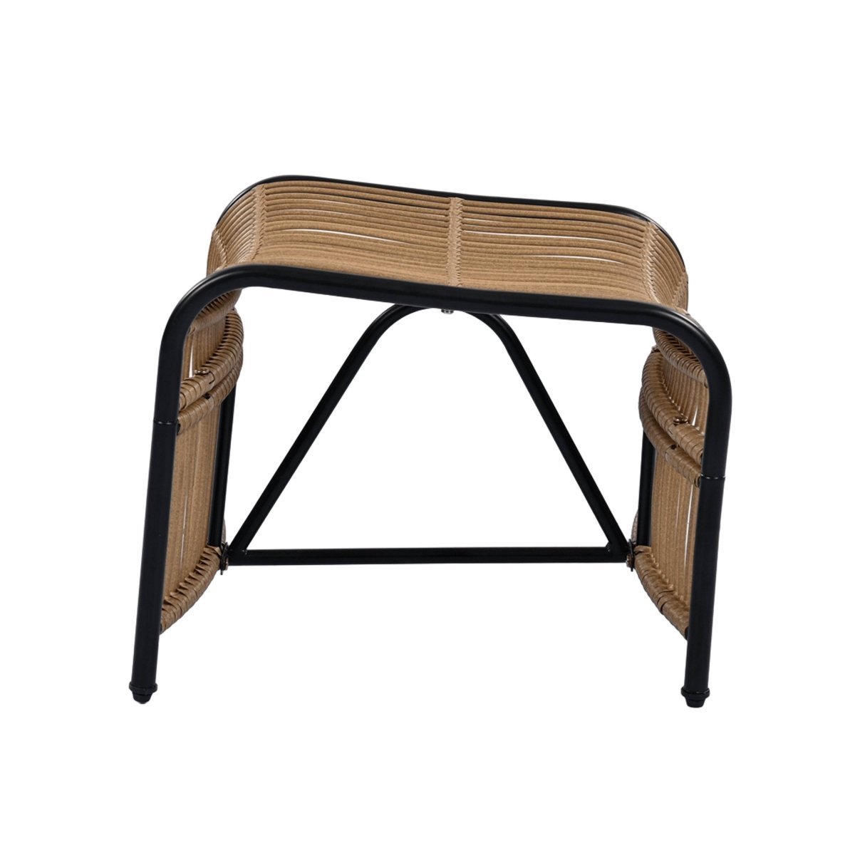 3-Piece Wicker Outdoor Patio Furniture Set With Cushions - Sleep Galleria