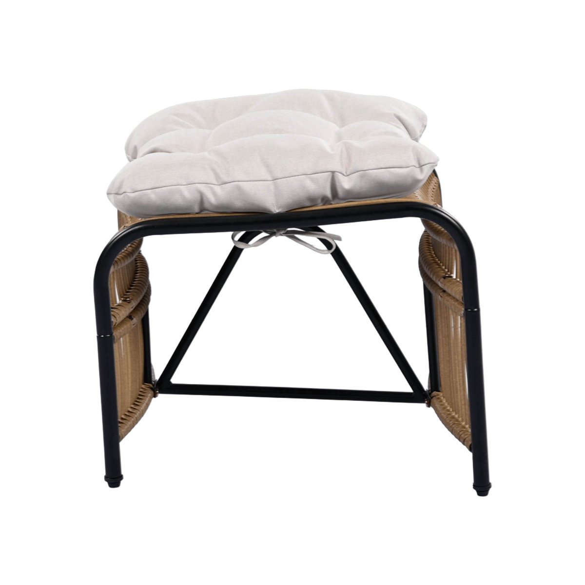 3-Piece Wicker Outdoor Patio Furniture Set With Cushions - Sleep Galleria