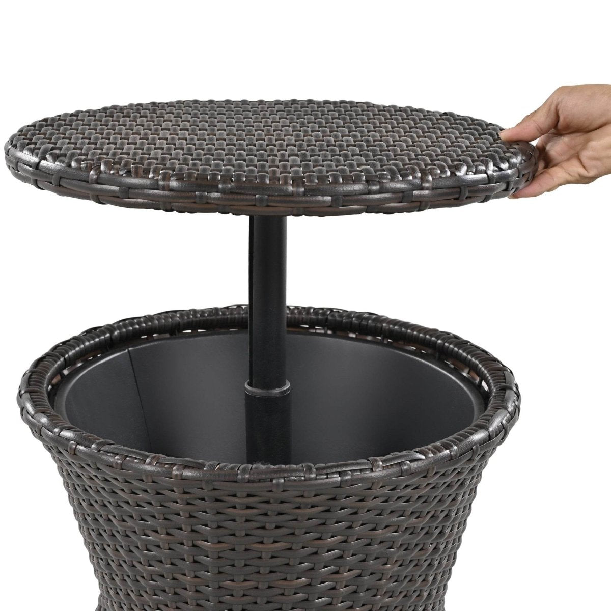 5-Piece Outdoor Patio Furniture Set With Cool Bar Table - Sleep Galleria