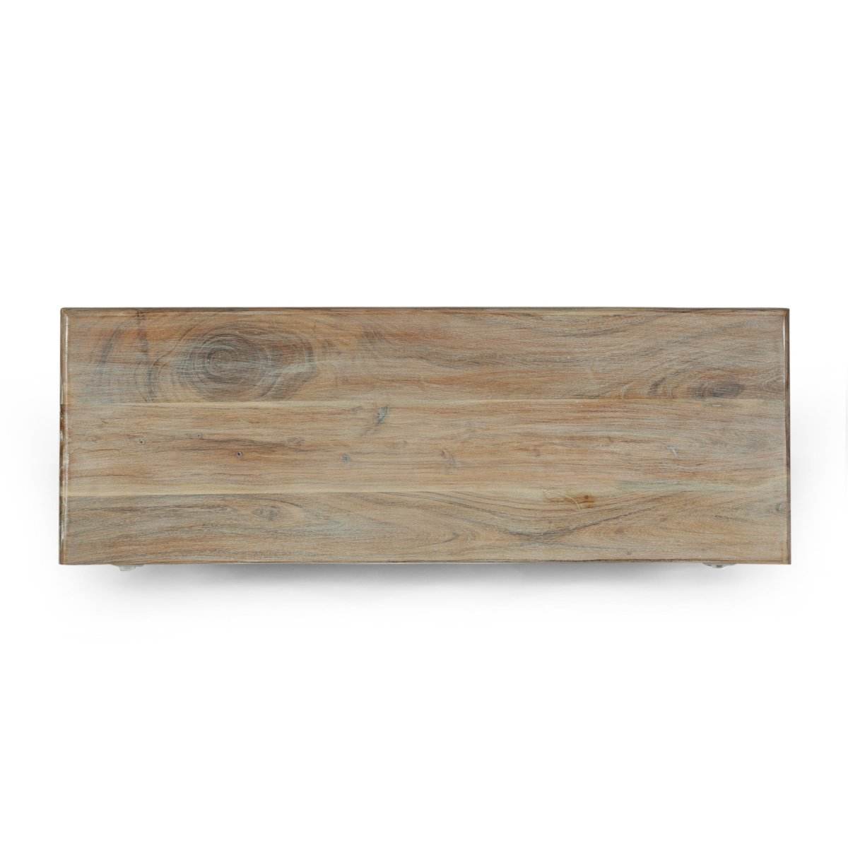 Boho Acacia Wood 3-Drawer Dresser Cabinet - Sleep Galleria