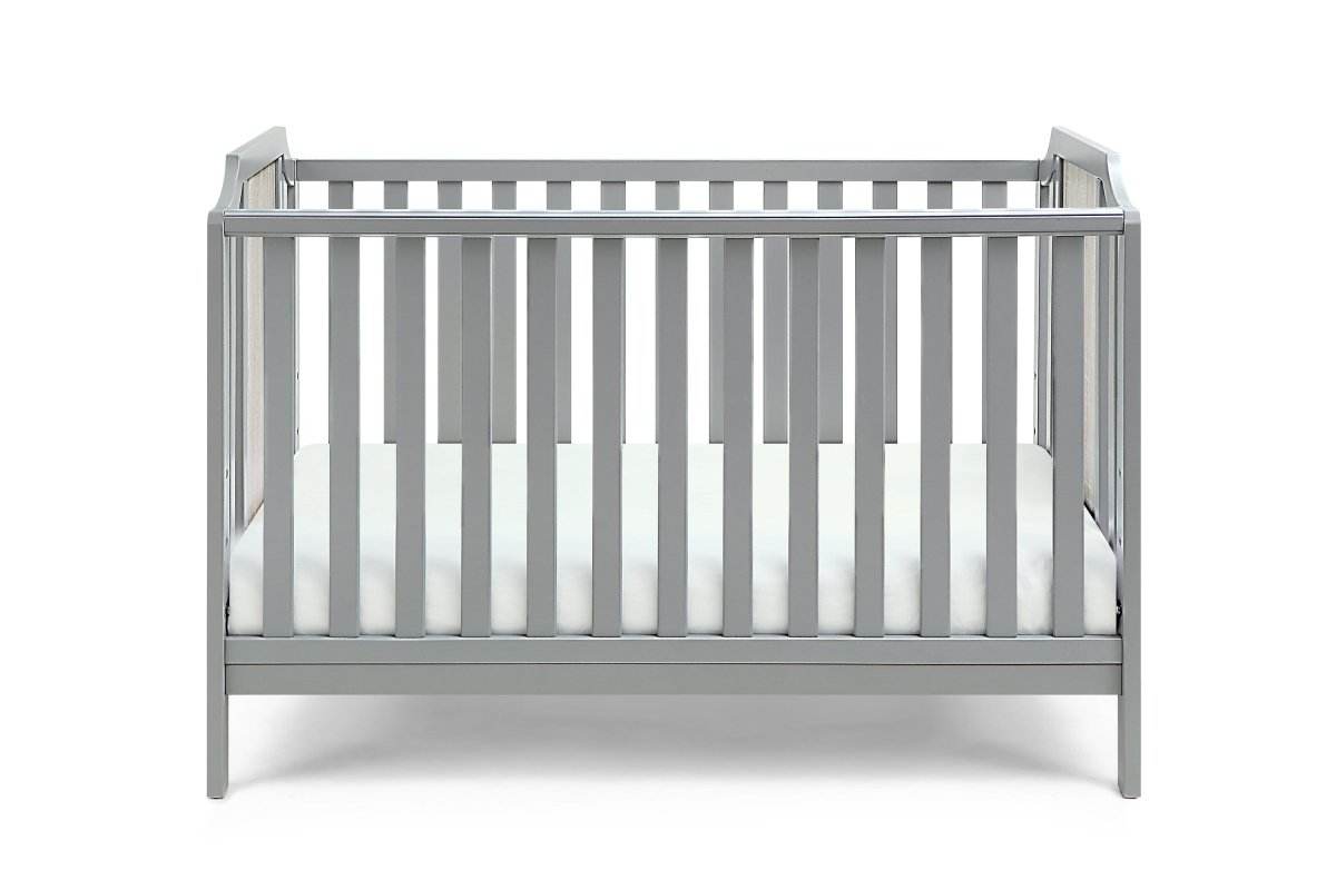 Convertible 3-in-1 Wood Dual-Tone Baby Crib - Sleep Galleria