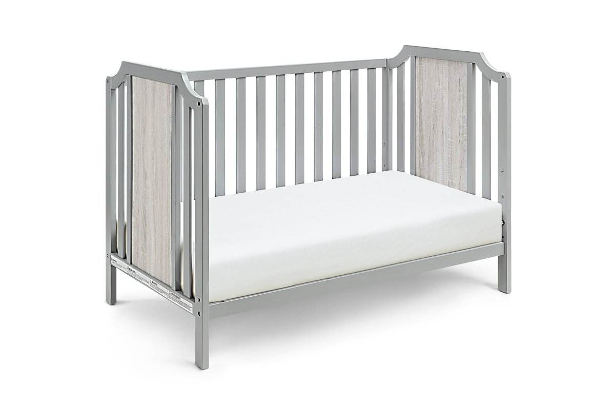 Convertible 3-in-1 Wood Dual-Tone Baby Crib - Sleep Galleria