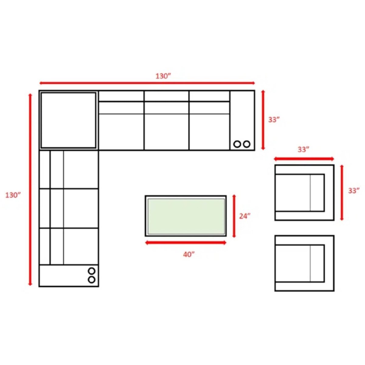 Elegant Outdoor 12 - Piece Espresso Wicker Seating Group - Veluna - Omega Lifestyles