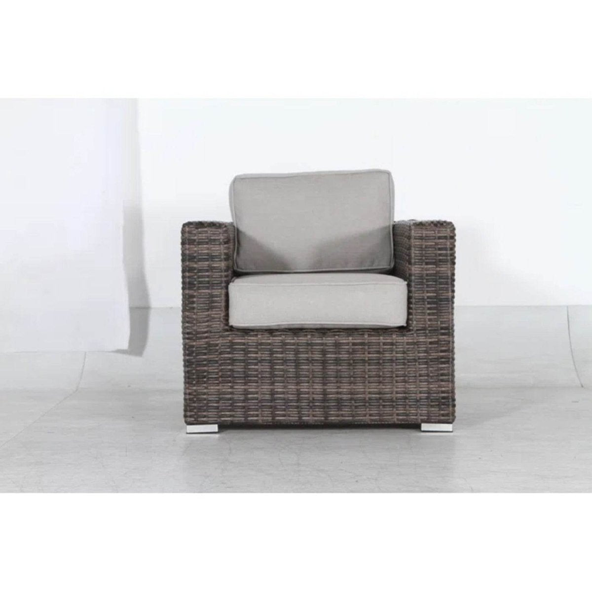 Elegant Outdoor 12 - Piece Espresso Wicker Seating Group - Veluna - Omega Lifestyles