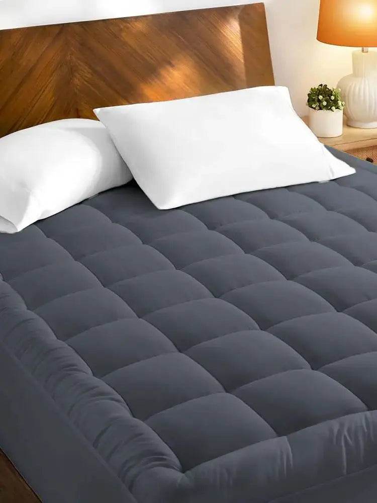 Extra Thick Polyester Mattress Topper With Elastic Pocket - Sleep Galleria