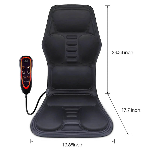 Full-Body Heated Infrared Massage Cushion Pad - Omega Lifestyles
