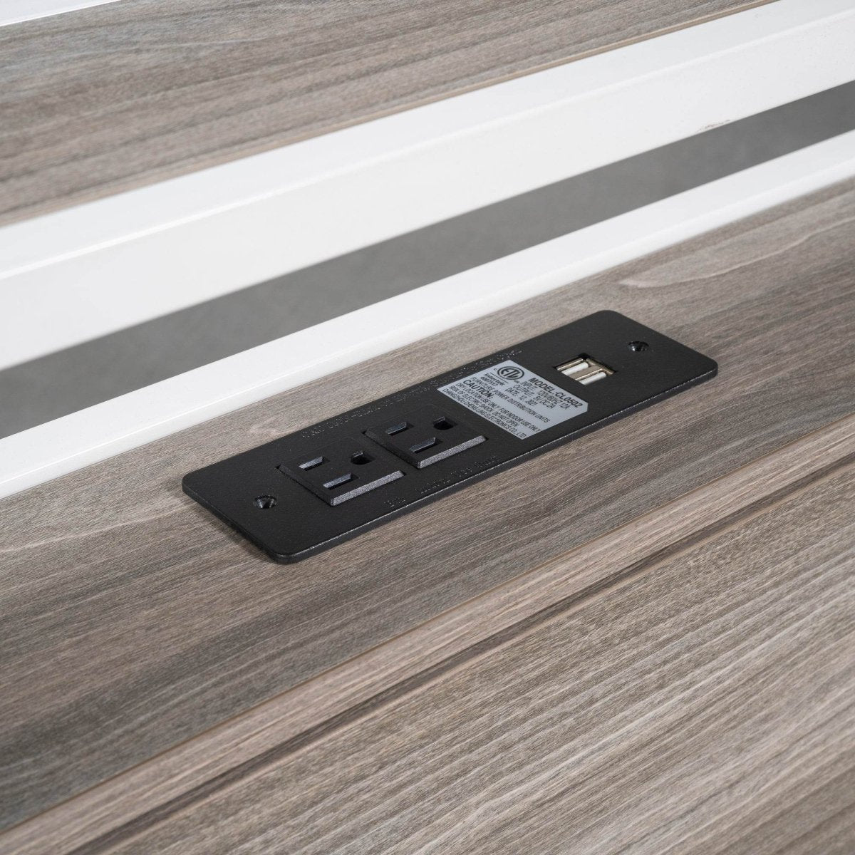 Full Metal Platform Bed Frame With Trundle USB Ports - Sleep Galleria