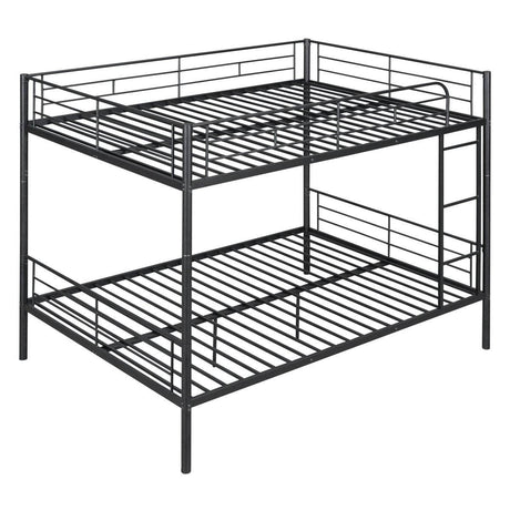 Full Over Full Iron Contemporary Metal Bunk Bed - Sleep Galleria