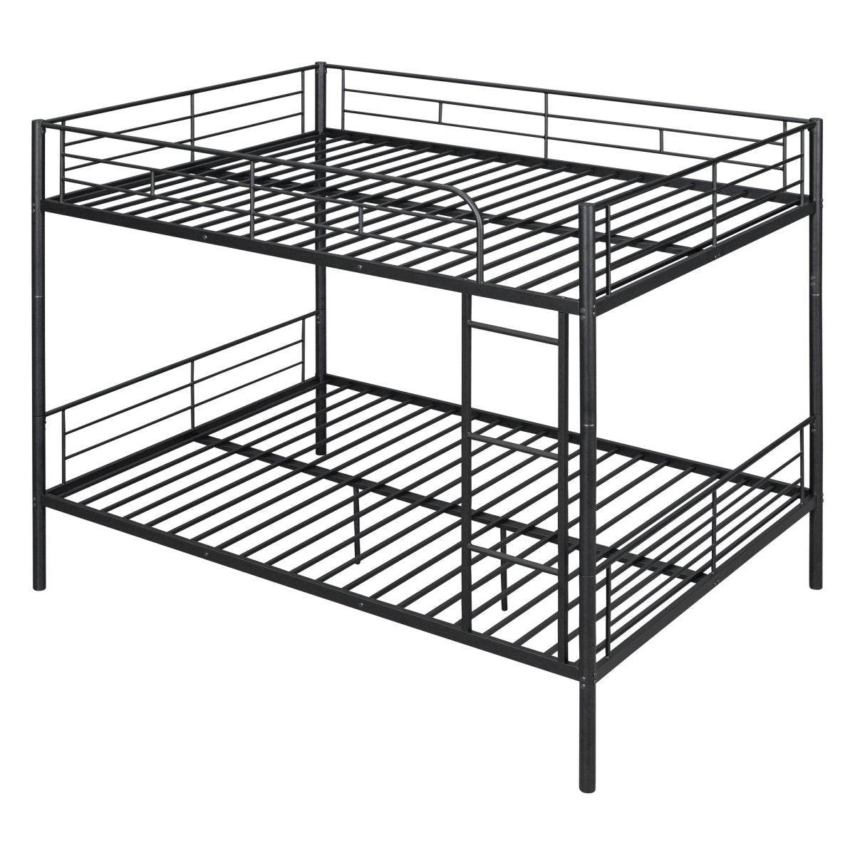 Full Over Full Iron Contemporary Metal Bunk Bed - Sleep Galleria