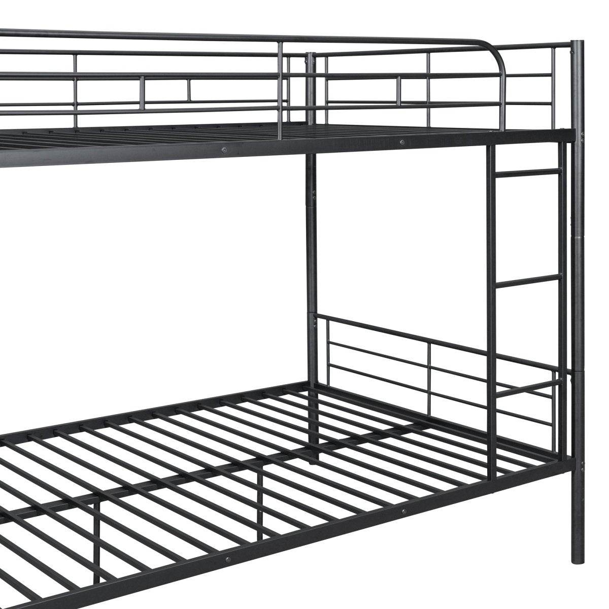 Full Over Full Iron Contemporary Metal Bunk Bed - Sleep Galleria
