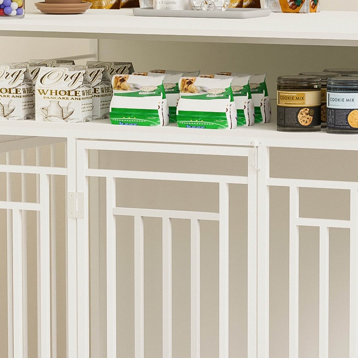 Heavy Duty Wooden Dog Crate Furniture With Storage - Sleep Galleria