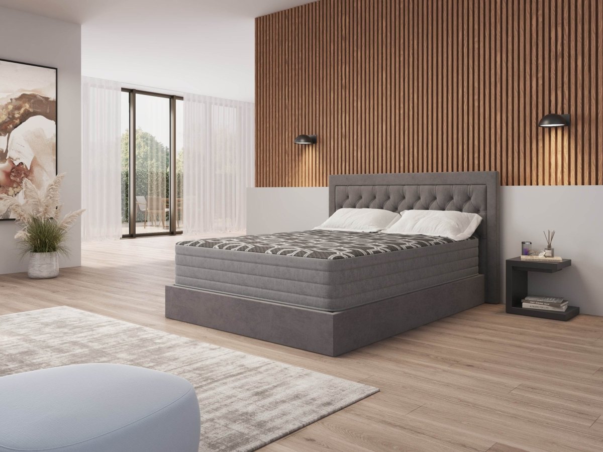 Medium 12-Inch Hybrid Foam Spring Mattress - Sleep Galleria