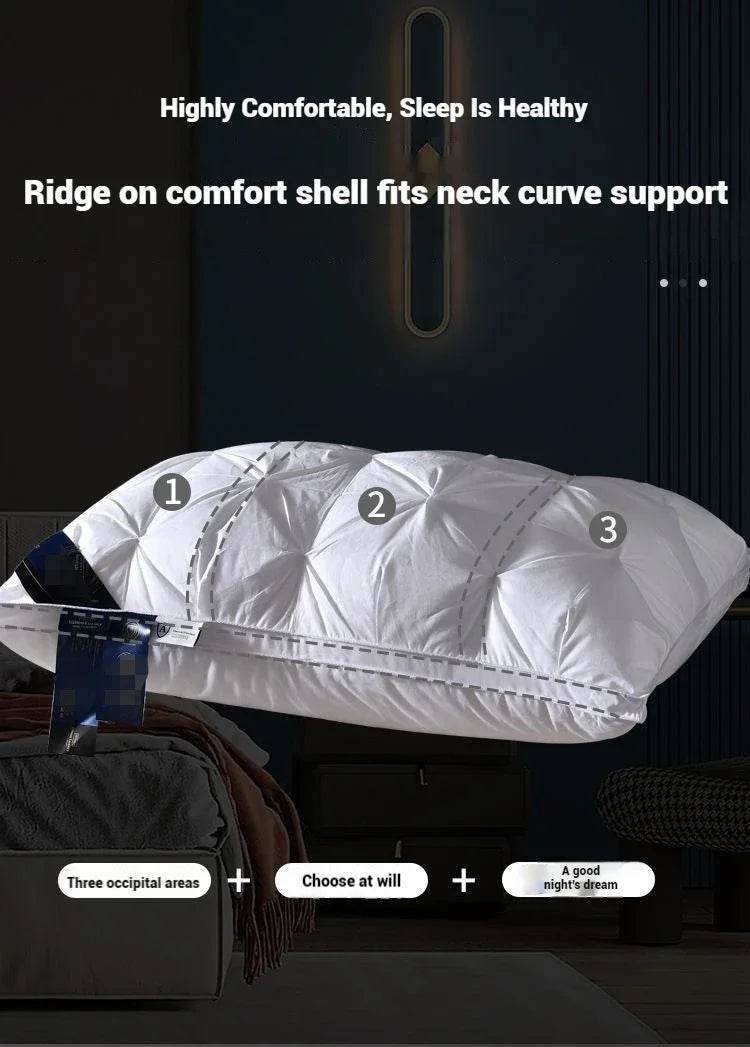 Memory Foam Cervical Pillow for Neck Pain Relief - Sleep Galleria