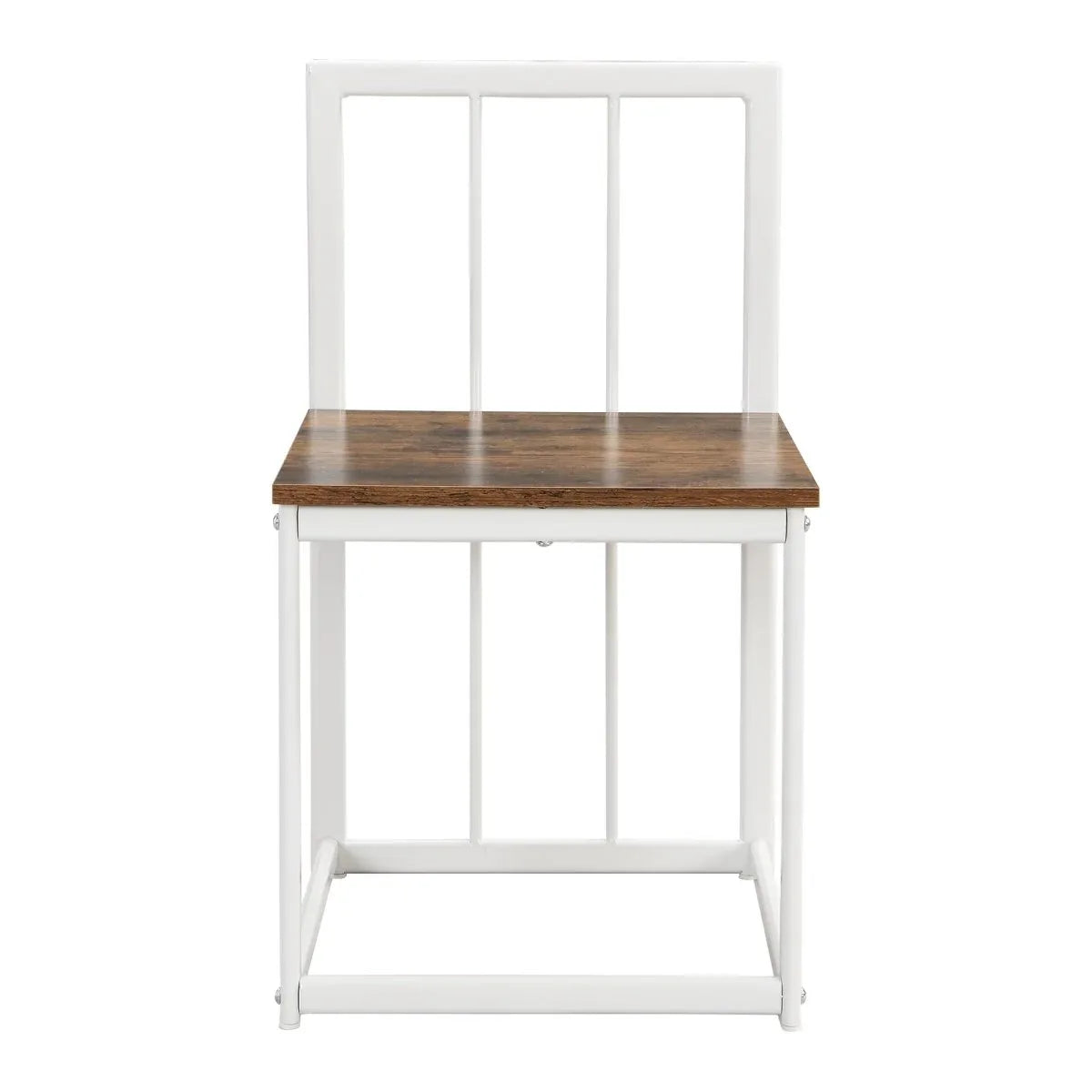 Modern 7-Piece Iron Frame Dining Table Set for 6 - Omega Lifestyles