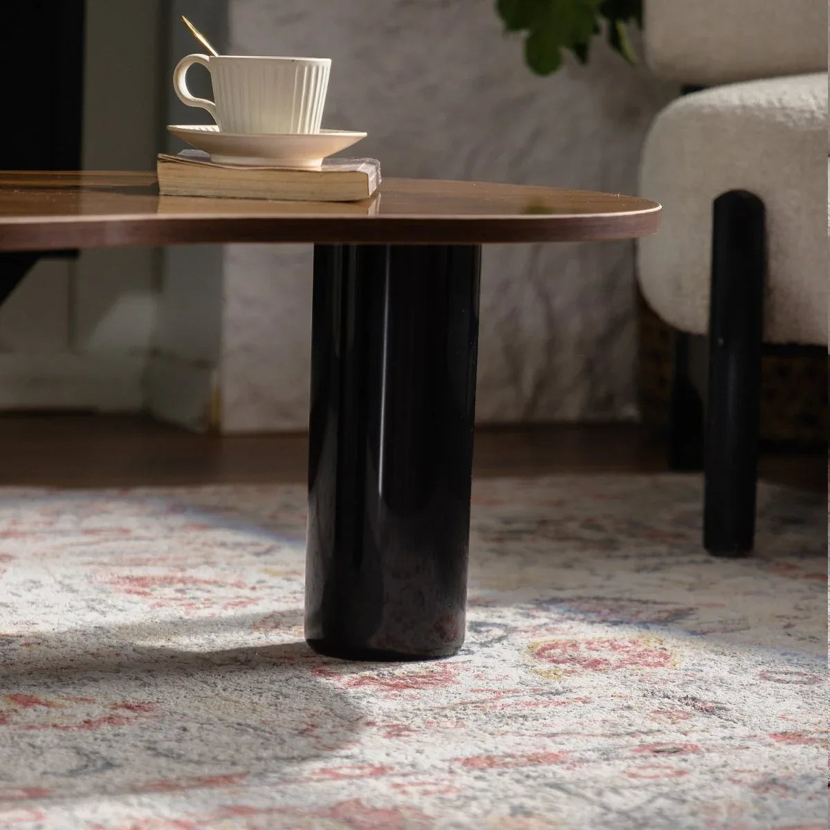 Modern Irregular Cloud Shape MDF Coffee Table - Omega Lifestyles