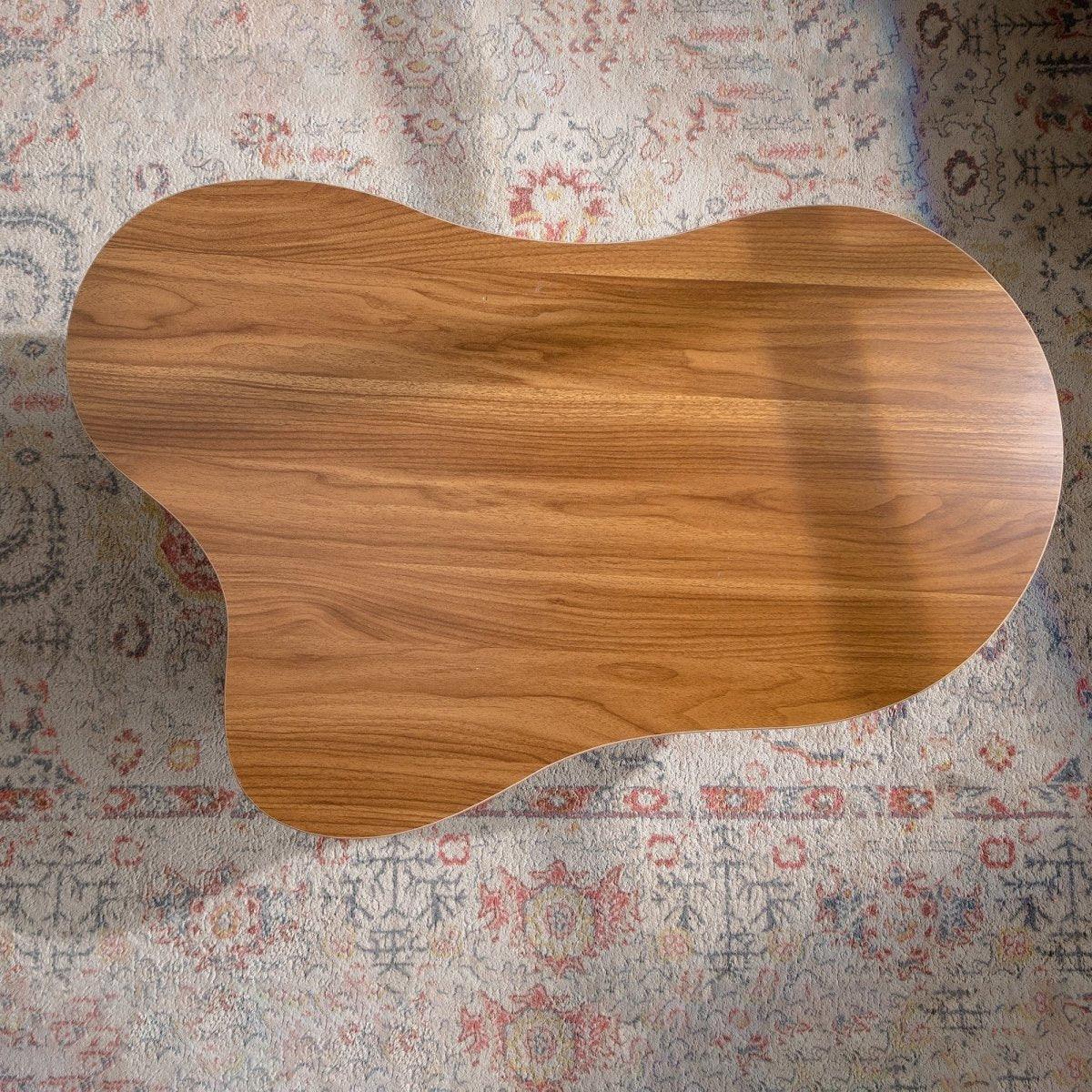 Modern Irregular Cloud Shape MDF Coffee Table - Omega Lifestyles