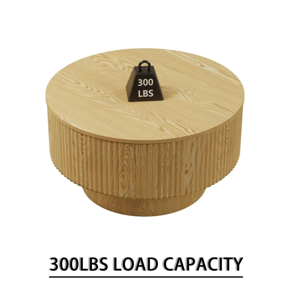 Modern Round Coffee Table And 2 PU Cushioned Dining Chairs Set - Omega Lifestyles