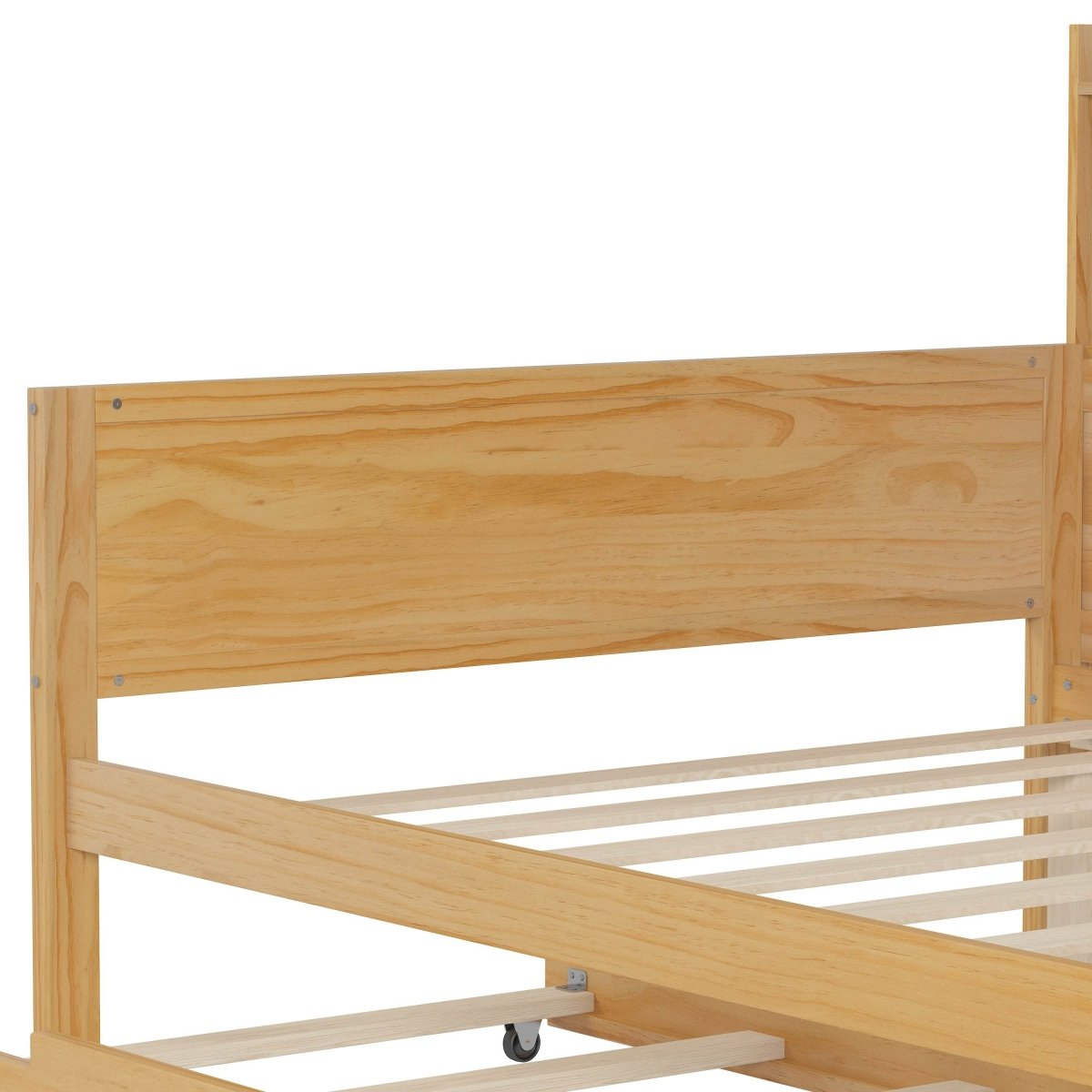Multi-Functional Wooden Twin Bed With Trundle And Desk - Sleep Galleria