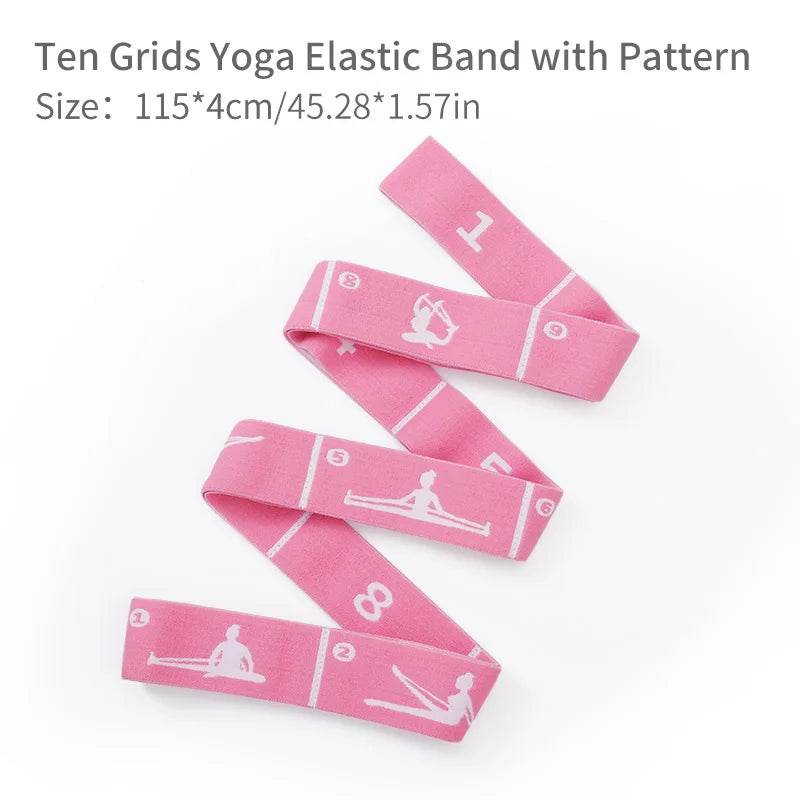 Multifunctional Elastic Resistance Bands for Yoga Pilates - Sleep Galleria