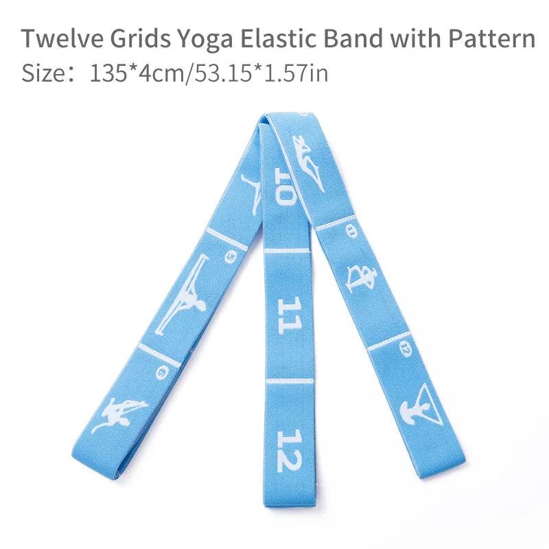 Multifunctional Elastic Resistance Bands for Yoga Pilates - Sleep Galleria