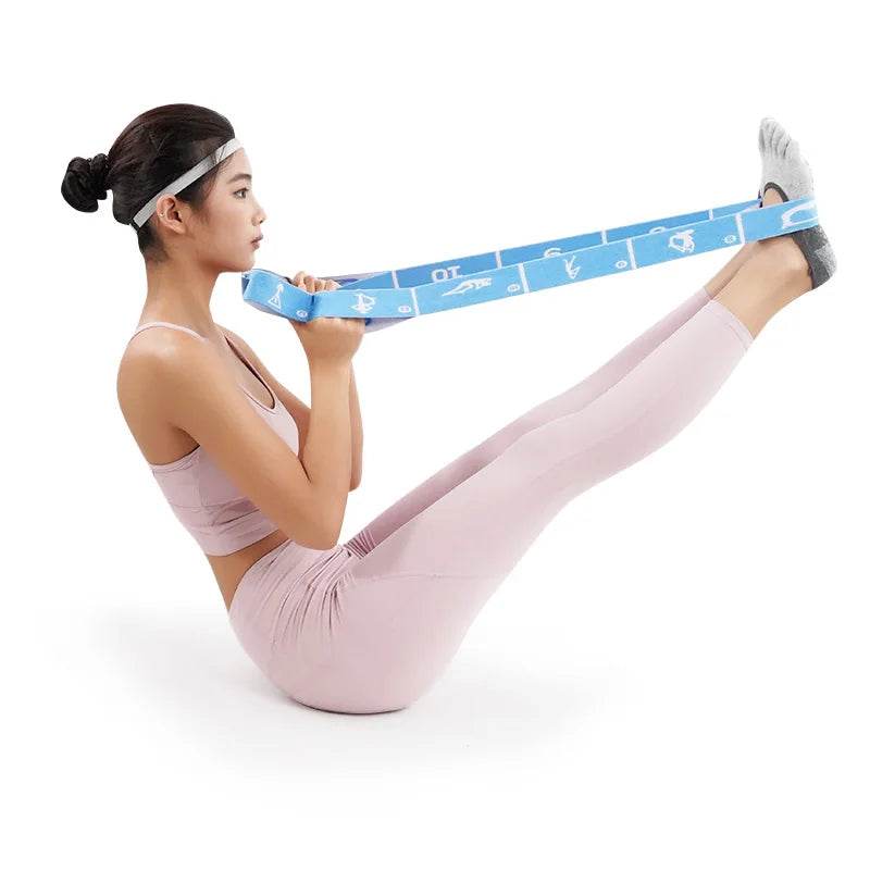 Multifunctional Elastic Resistance Bands for Yoga Pilates - Sleep Galleria