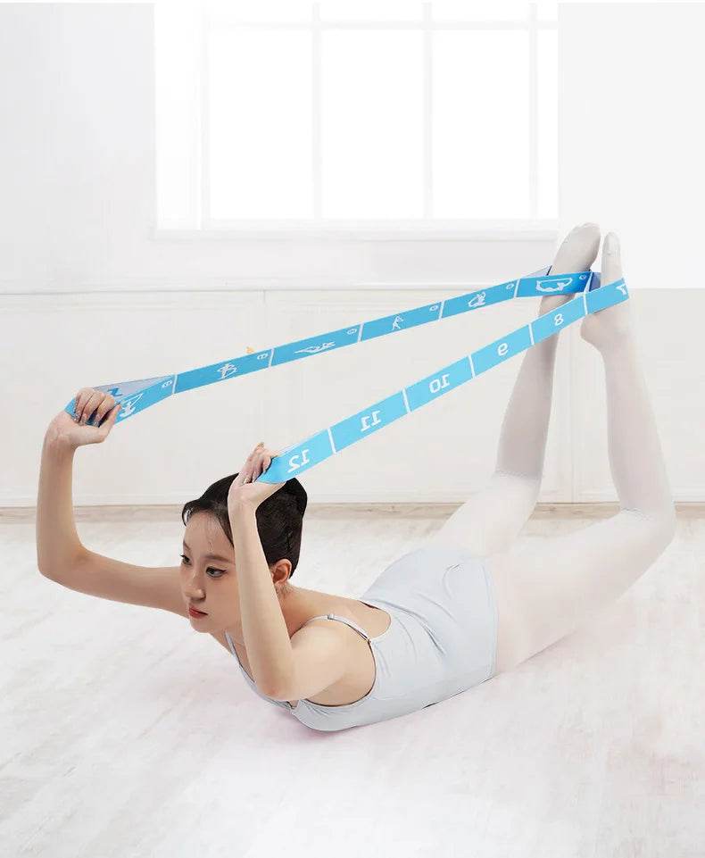 Multifunctional Elastic Resistance Bands for Yoga Pilates - Sleep Galleria