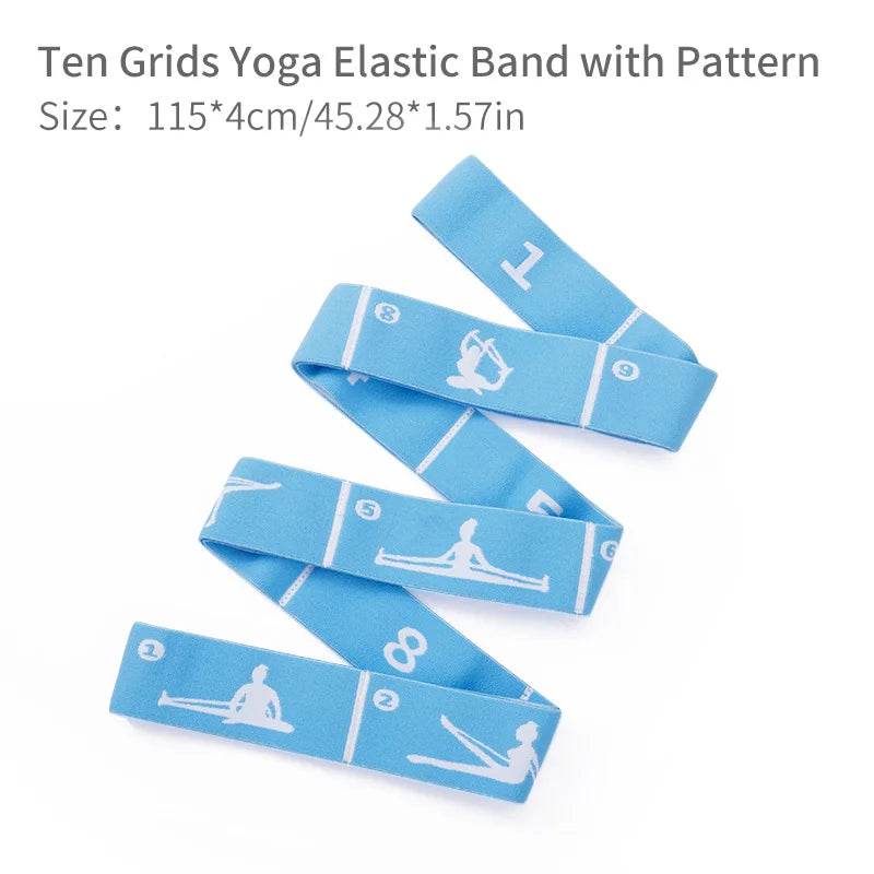 Multifunctional Elastic Resistance Bands for Yoga Pilates - Sleep Galleria