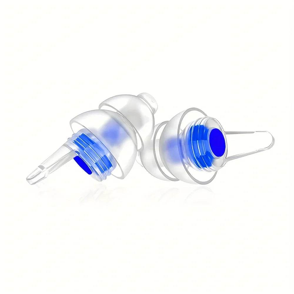Reusable Hypoallergenic Silicone Noise Reduction Earplugs - Sleep Galleria
