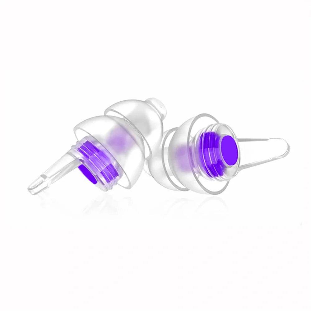 Reusable Hypoallergenic Silicone Noise Reduction Earplugs - Sleep Galleria