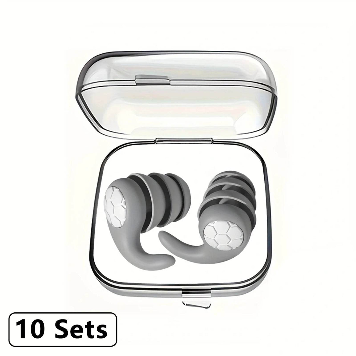 Soft Nano Silica Gel Noise Reduction Earplugs - Sleep Galleria