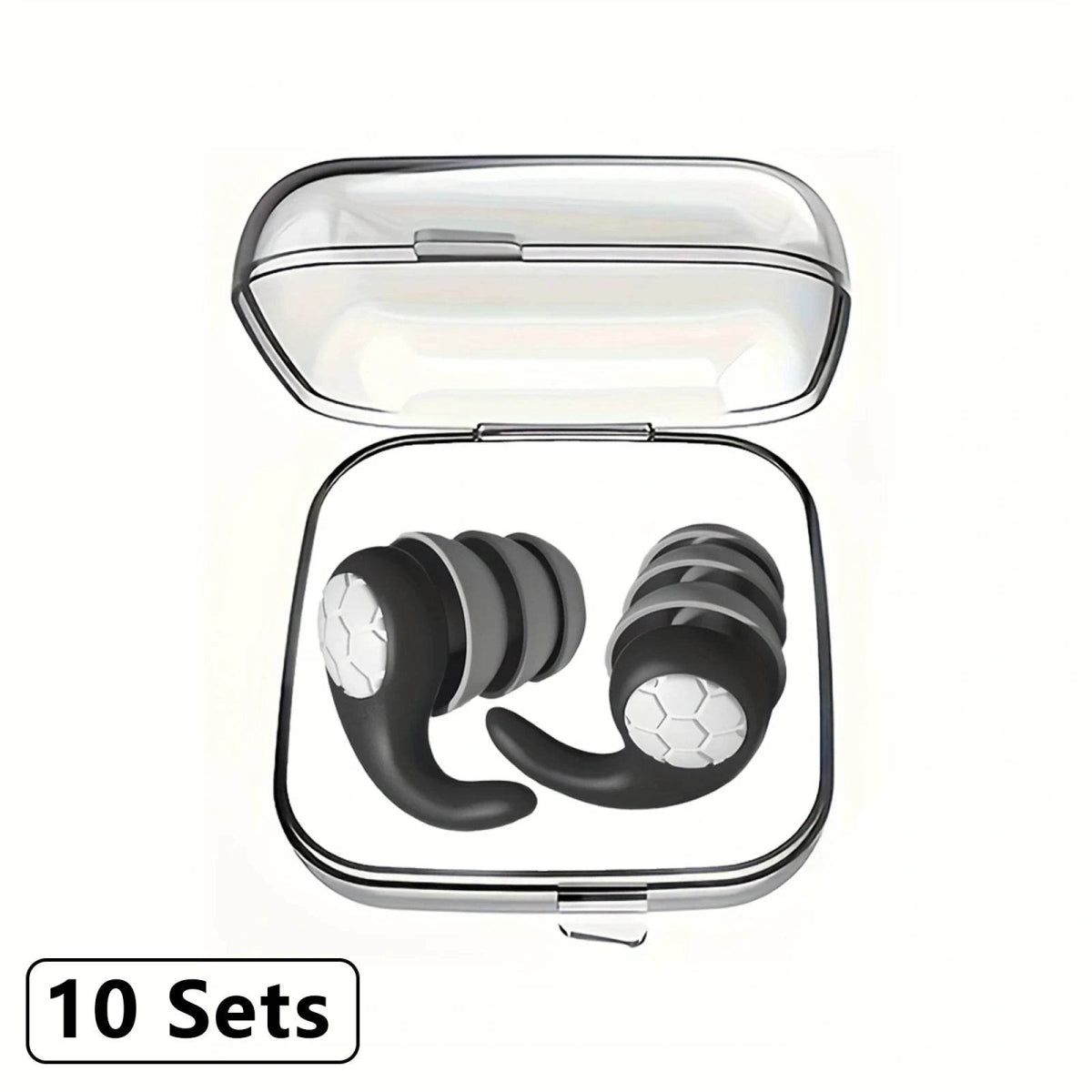 Soft Nano Silica Gel Noise Reduction Earplugs - Sleep Galleria