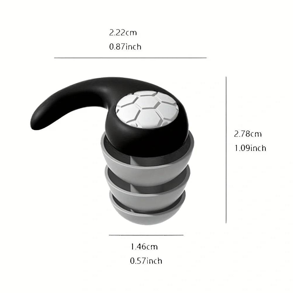 Soft Nano Silica Gel Noise Reduction Earplugs - Sleep Galleria