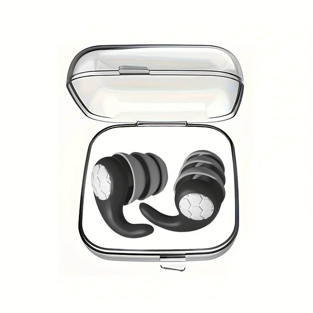 Soft Nano Silica Gel Noise Reduction Earplugs - Sleep Galleria