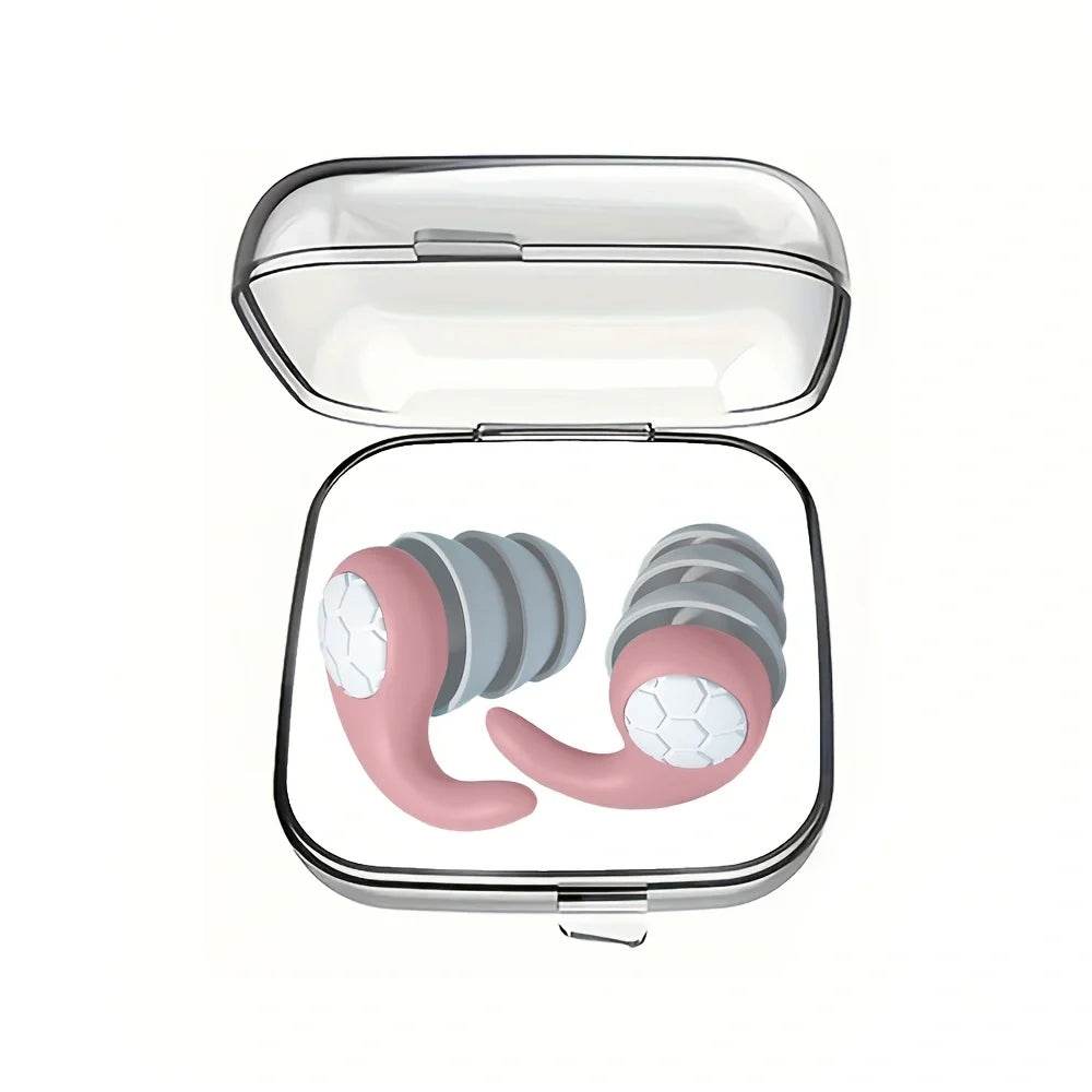 Soft Nano Silica Gel Noise Reduction Earplugs - Sleep Galleria