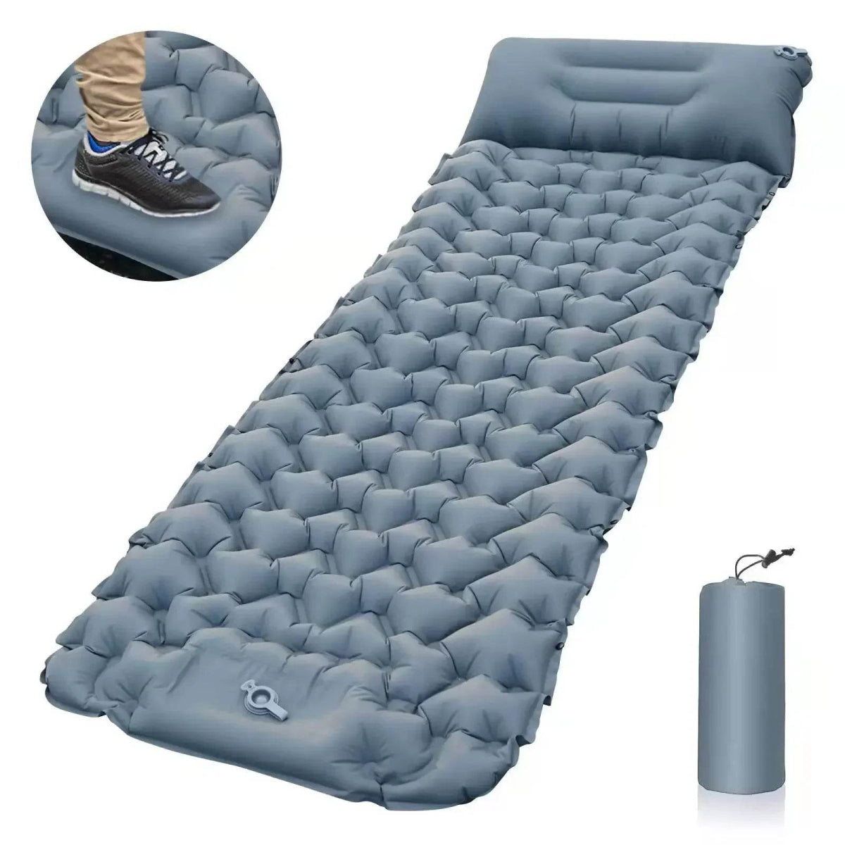 Ultralight Inflatable Camping Sleeping Pad with Pillow - Sleep Galleria
