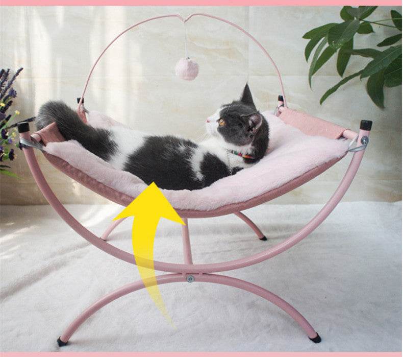 Universal Metal Frame Recliner Cat Bed Nest - Sleep Galleria