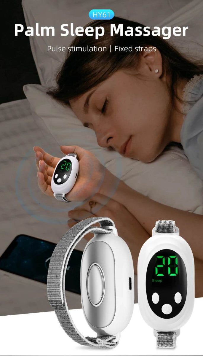 Palm Sleep Massager Electric Handheld Sleep Aid Device - Sleep Galleria