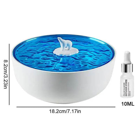 Wireless White Noise Speaker Lamp with Light Projector - Sleep Galleria