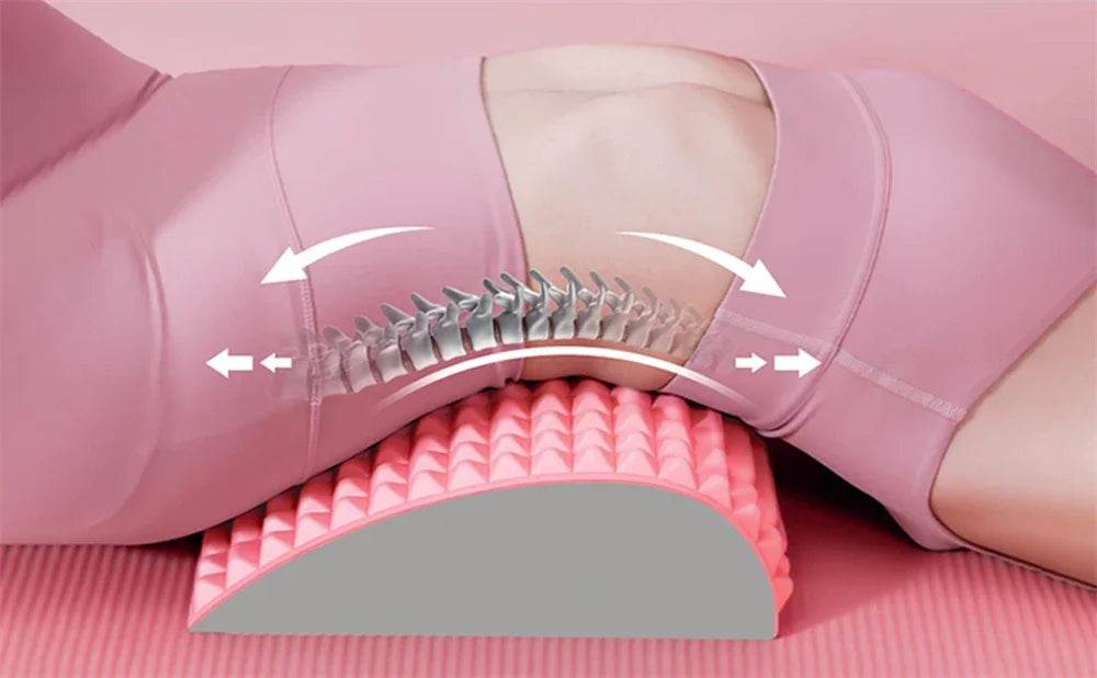 Lumbar Support Back Stretcher Massage Device - Sleep Galleria