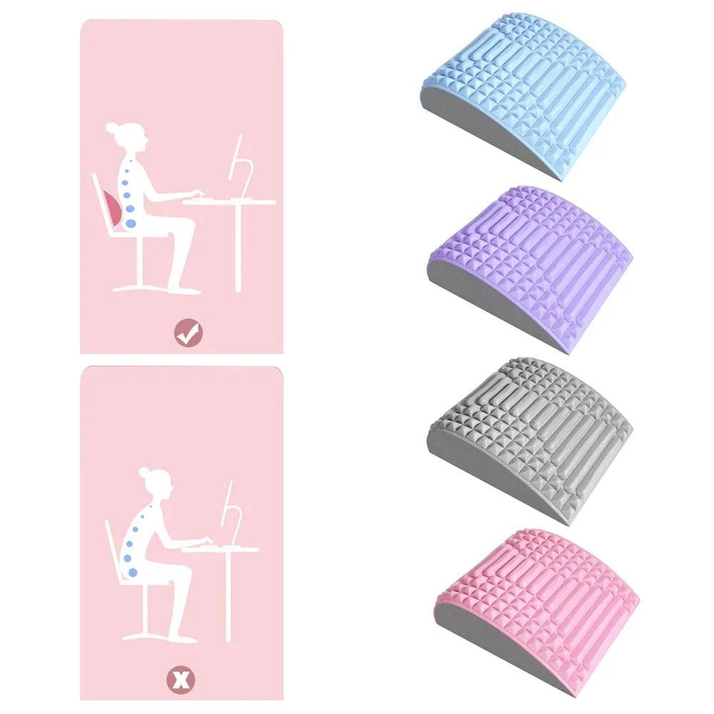 Lumbar Support Back Stretcher Massage Device - Sleep Galleria