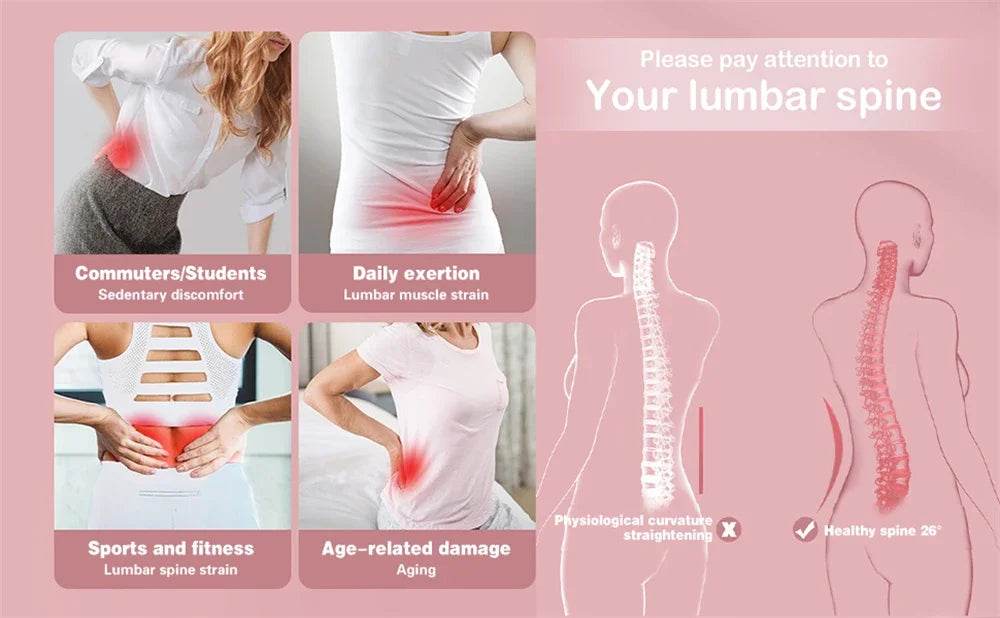 Lumbar Support Back Stretcher Massage Device - Sleep Galleria