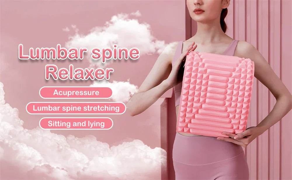 Lumbar Support Back Stretcher Massage Device - Sleep Galleria