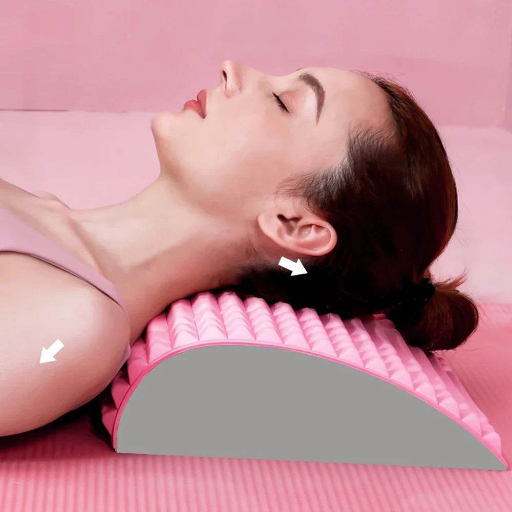 Lumbar Support Back Stretcher Massage Device - Sleep Galleria