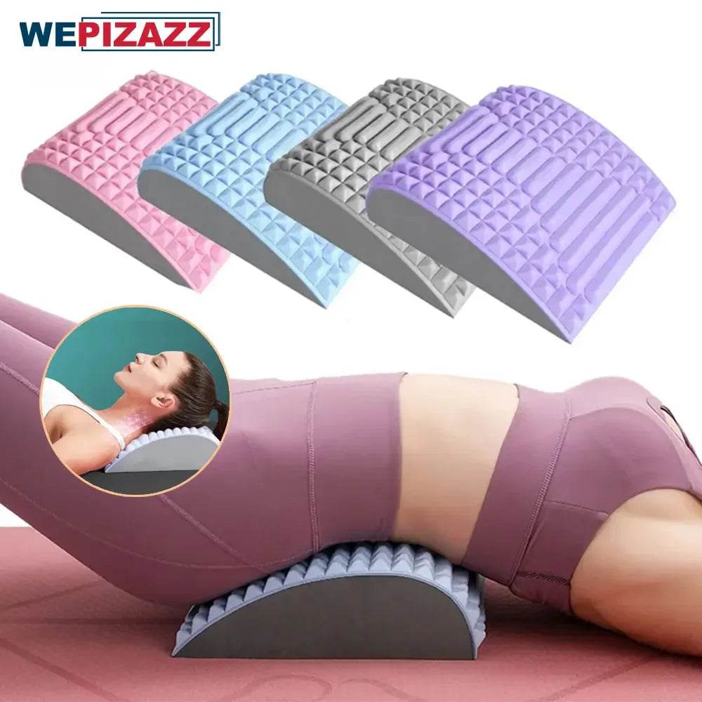 Lumbar Support Back Stretcher Massage Device - Sleep Galleria