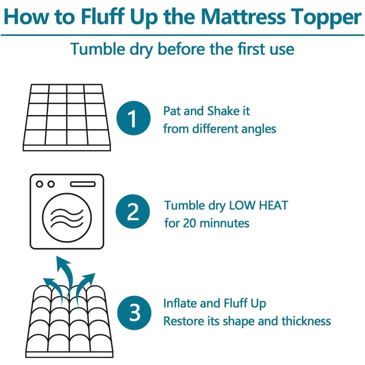Cooling Quilted Pillow Top Mattress Protector - Sleep Galleria